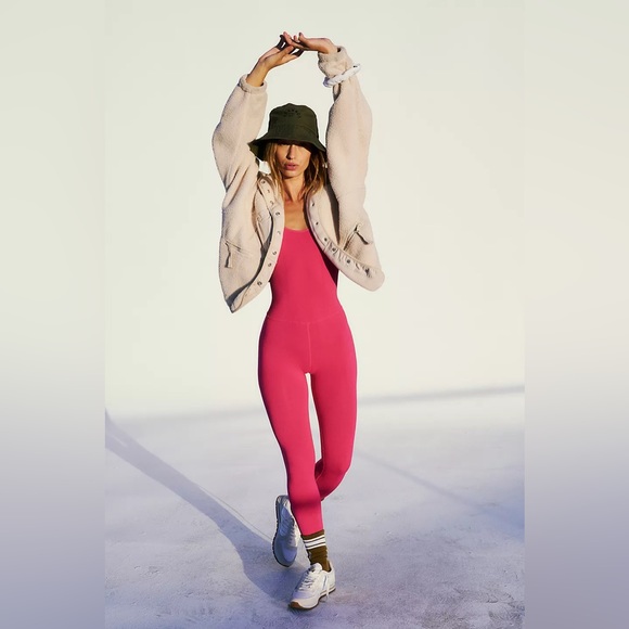 FP Movement Good Karma Onesie Berry - Picture 2 of 7